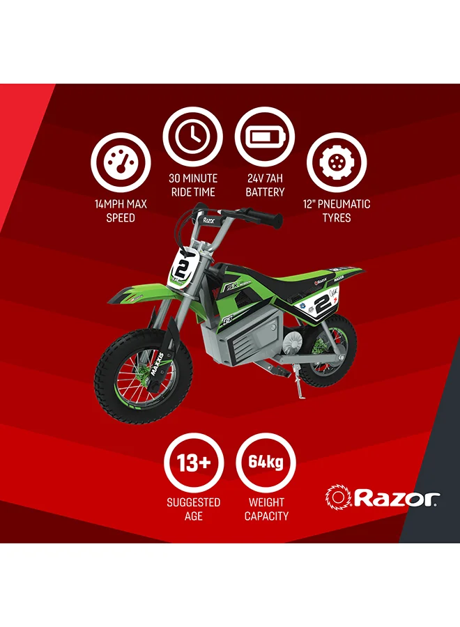 Razor Dirt Rocket McGrath Electric Motorcycle Multicolour