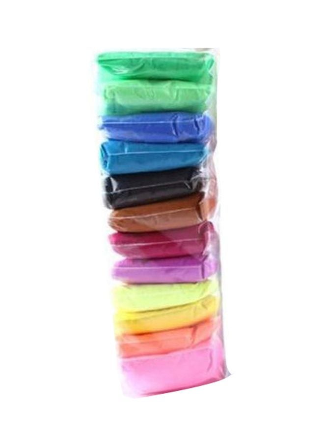 12-Piece Assorted Fluffy Foam Clay Set - Image 1