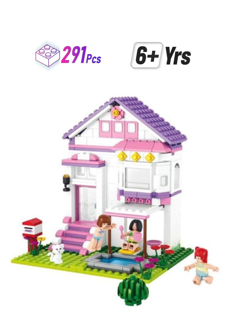 Sluban M38-B0532 291-Piece Holiday Home Building Set M38-B0532 291 6+ Years - Image 1