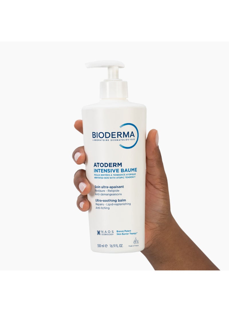 Bioderma Atoderm Intensive Baume Ultra-Soothing Balm for Very Dry, Irritated to Atopic Sensitive Skin 500ml - Image 2