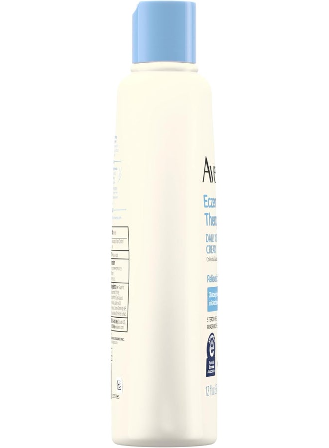 Aveeno Eczema Therapy Daily Moisturizing Cream (12 Oz) 354ml - Image 4