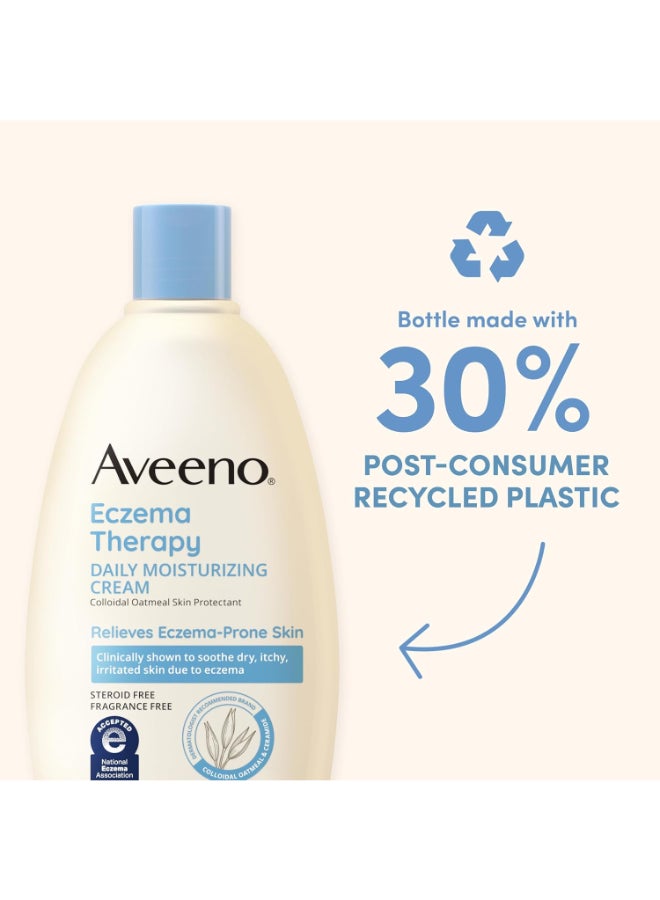 Aveeno Eczema Therapy Daily Moisturizing Cream (12 Oz) 354ml - Image 3