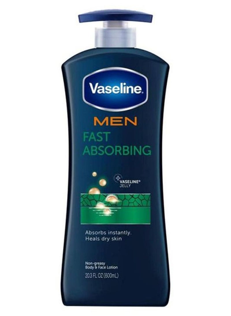Vaseline Fast Absorbing Body And Face Lotion 600ml - Image 1