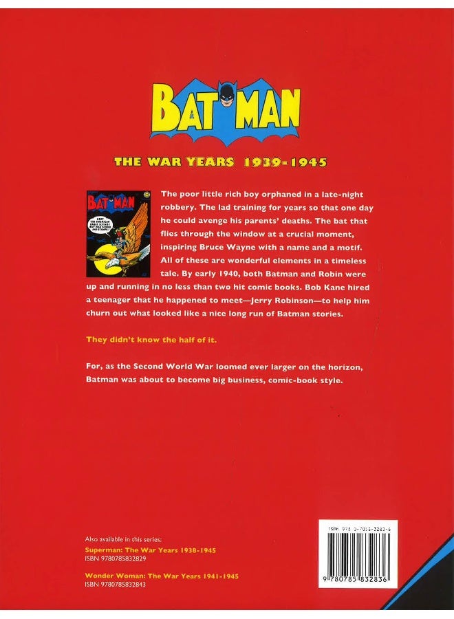 Batman The War Years 1939-1945 Presenting Over 20 Classic Full Length Batman Tales From The DC Comics Vault Hardcover English by Roy Thomas - 06-Jun-16 - Image 2