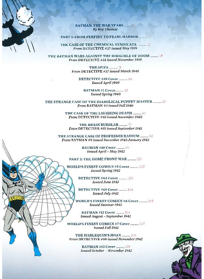 Batman The War Years 1939-1945 Presenting Over 20 Classic Full Length Batman Tales From The DC Comics Vault Hardcover English by Roy Thomas - 06-Jun-16 - Image 3
