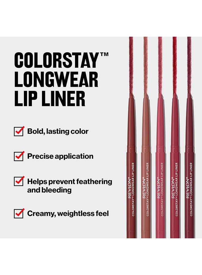 Revlon ColorStay Lip Liner 14 Mauve - Image 4