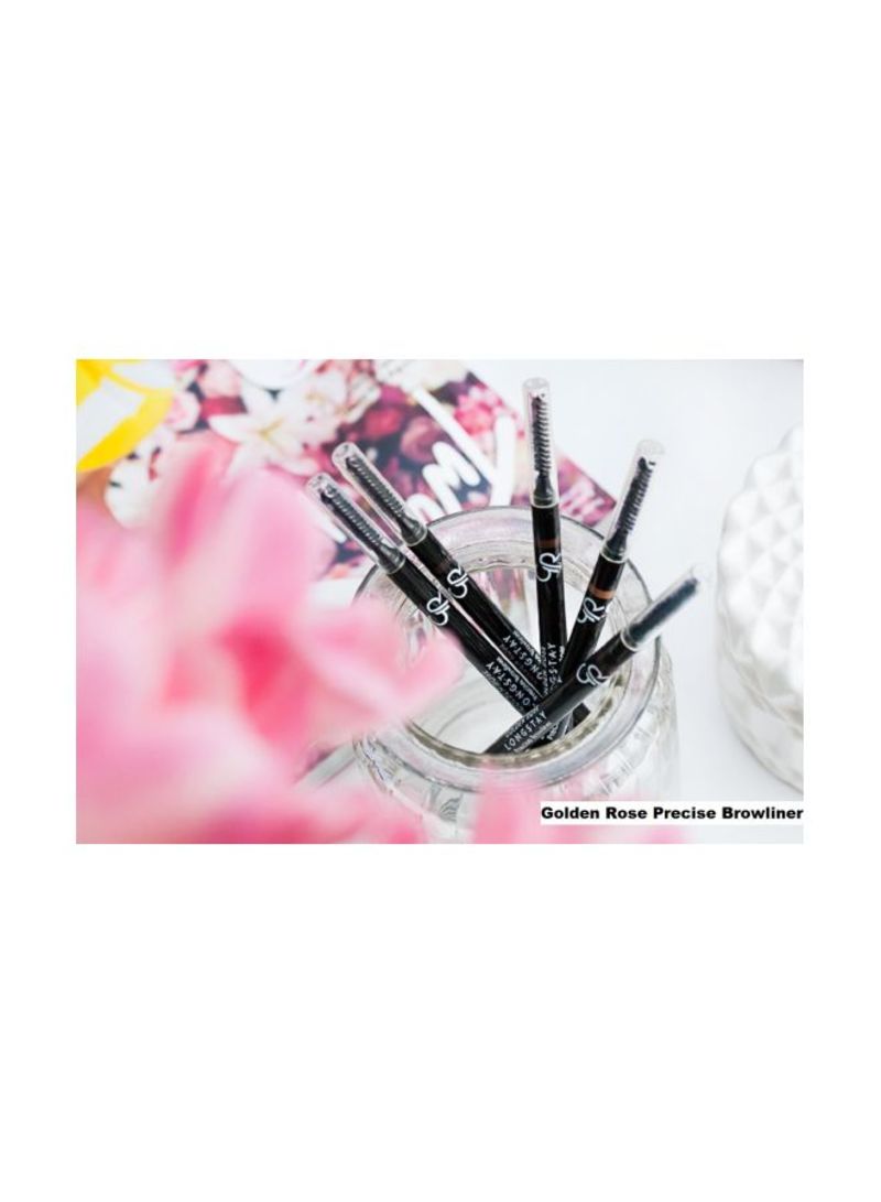 Golden Rose - Longstay Precise Eye Brow Liner 103 Black - Image 1