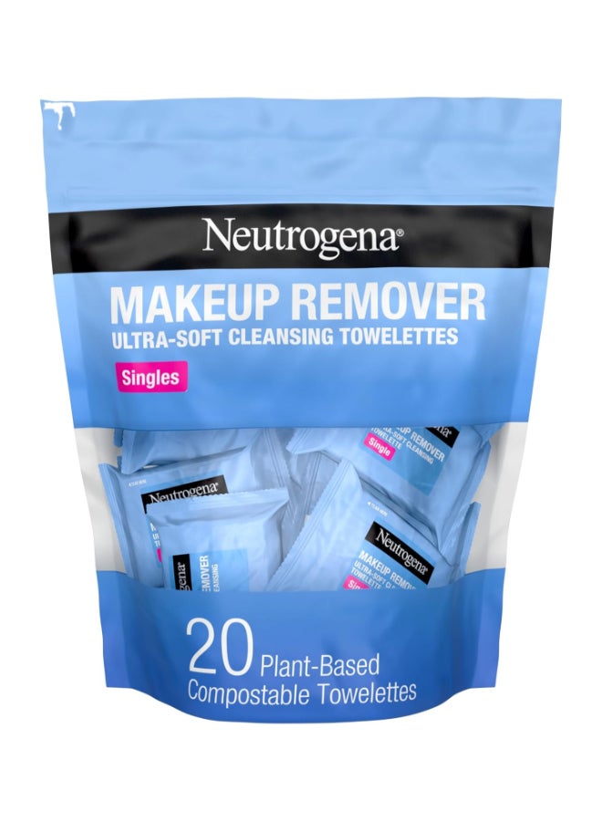 Neutrogena Makeup Remover Cleansing Towelette White  - Image 1