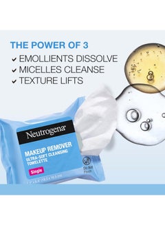 Neutrogena Makeup Remover Cleansing Towelette White  - Image 3