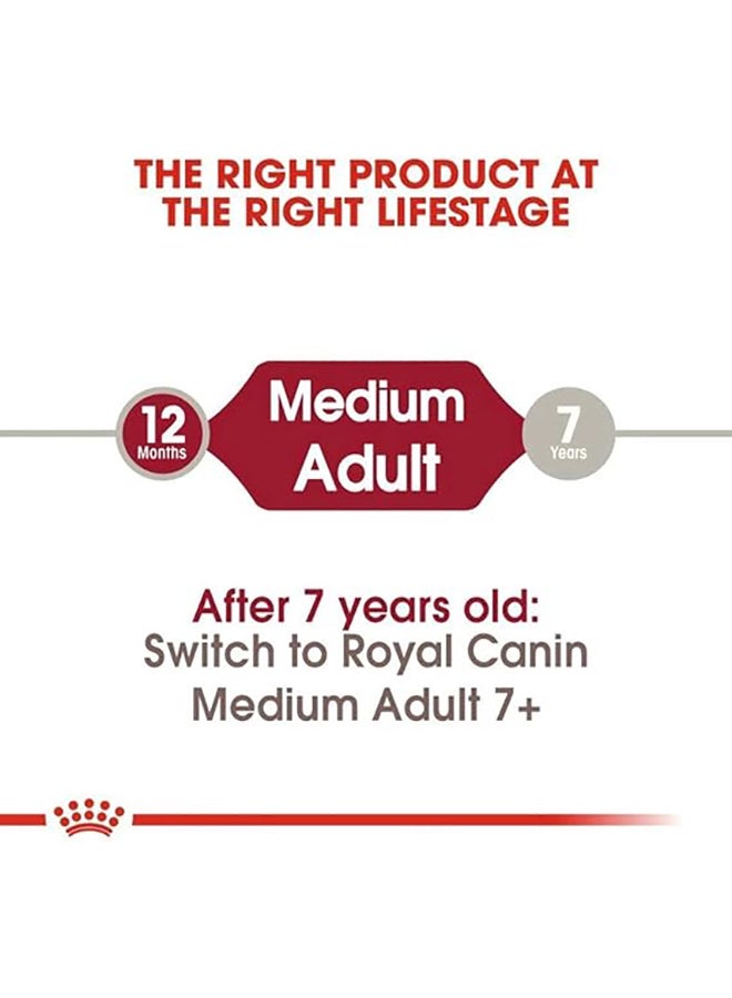 ROYAL CANIN Medium Adult Dog Dry Food 10kg - Image 3