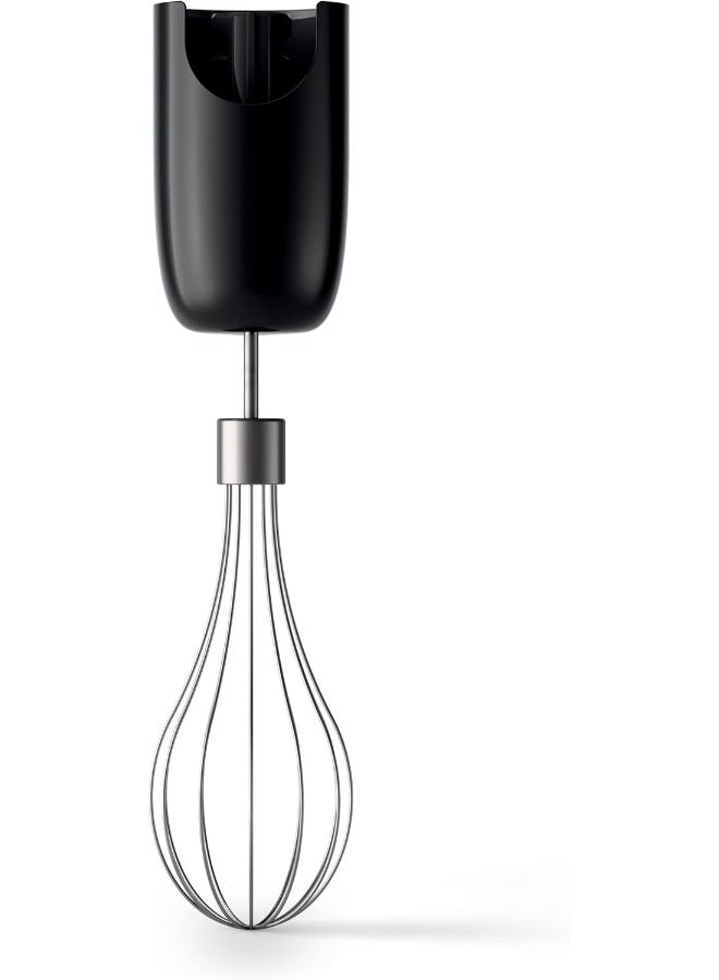Philips - Metal Bar Handblender - ProMix Technology, Speed Touch Technology, Including On-the-go tumbler + XL Chopper + Whisk + Spiralizer, HR2657/91 Silver/Black - Image 1