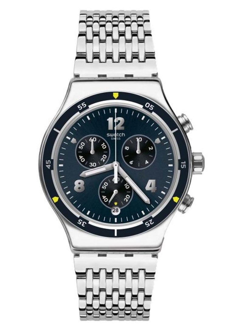 سواتش ساعة كرونوغراف مقاومة للماء طراز YVS457G للرجال - Image 1