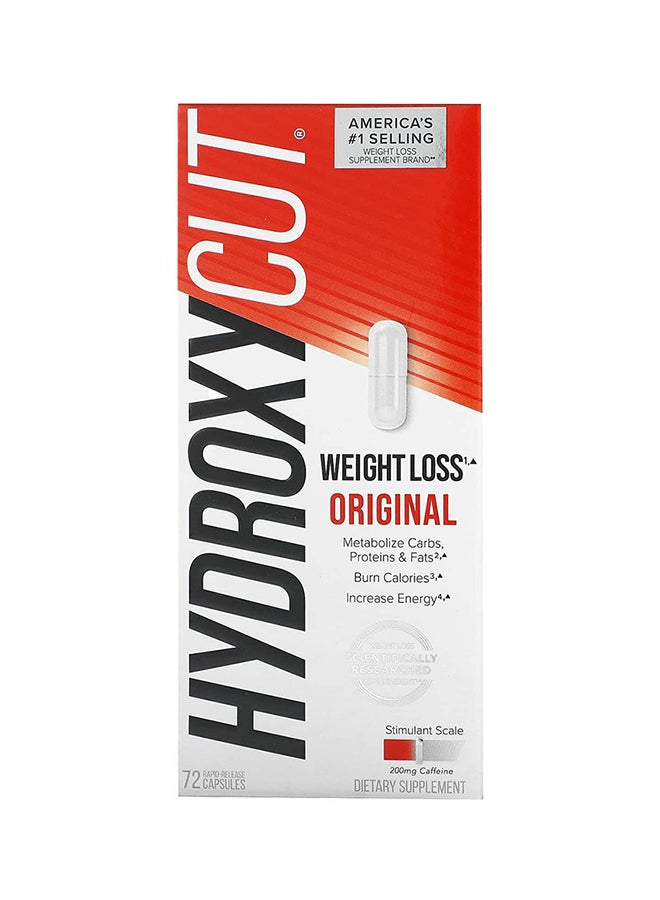 Hydroxycut, Weight Loss Original, 72 Rapid-Release Capsules - Image 1