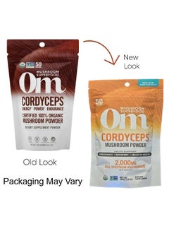 Om Organic Mushroom Nutrition Cordyceps Mushroom Powder 3.5 oz Packaging May Vary  - Image 4