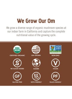 Om Organic Mushroom Nutrition Cordyceps Mushroom Powder 3.5 oz Packaging May Vary  - Image 3