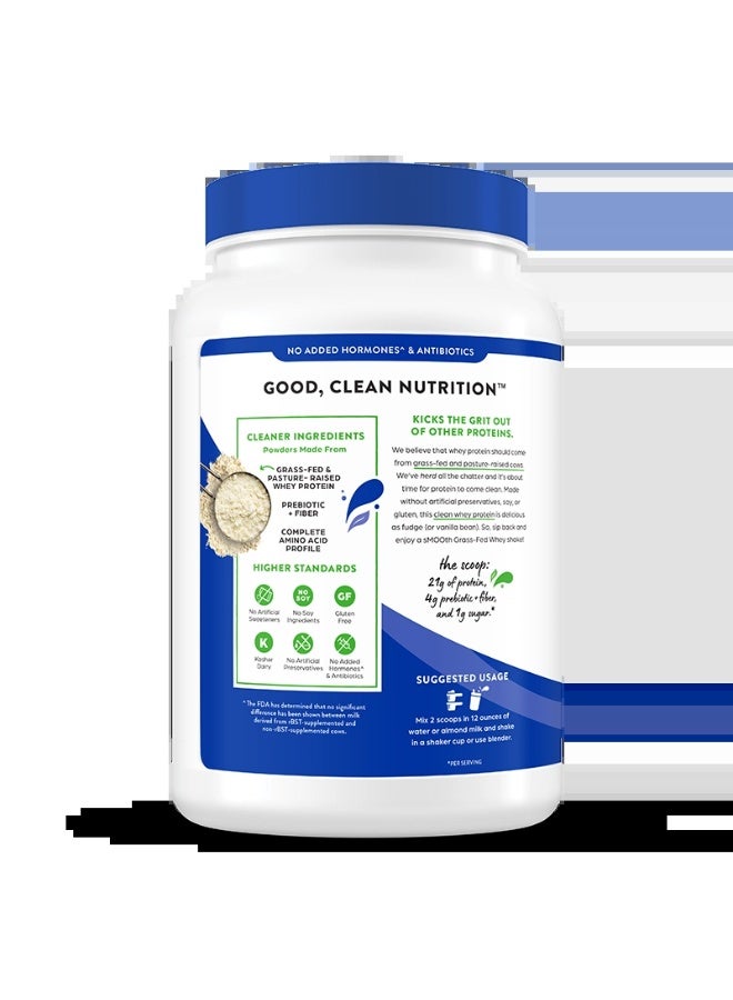 Orgain Grass Fed Whey Protein Powder, Creamy Chocolate Fudge (1.82 LB) - Image 3