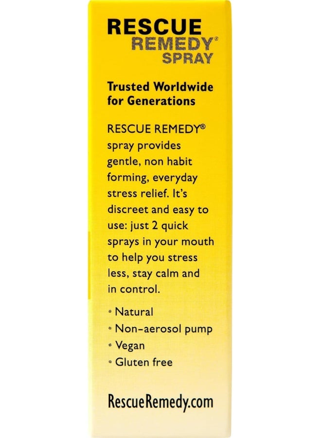 Bach Rescue Remedy Spray, Natural Stress Relief, 7 ml  - Image 4