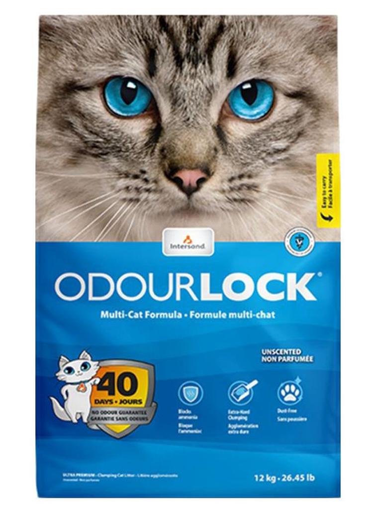 INTERSAND Odour Lock Clumping Litter 12kg - Image 1