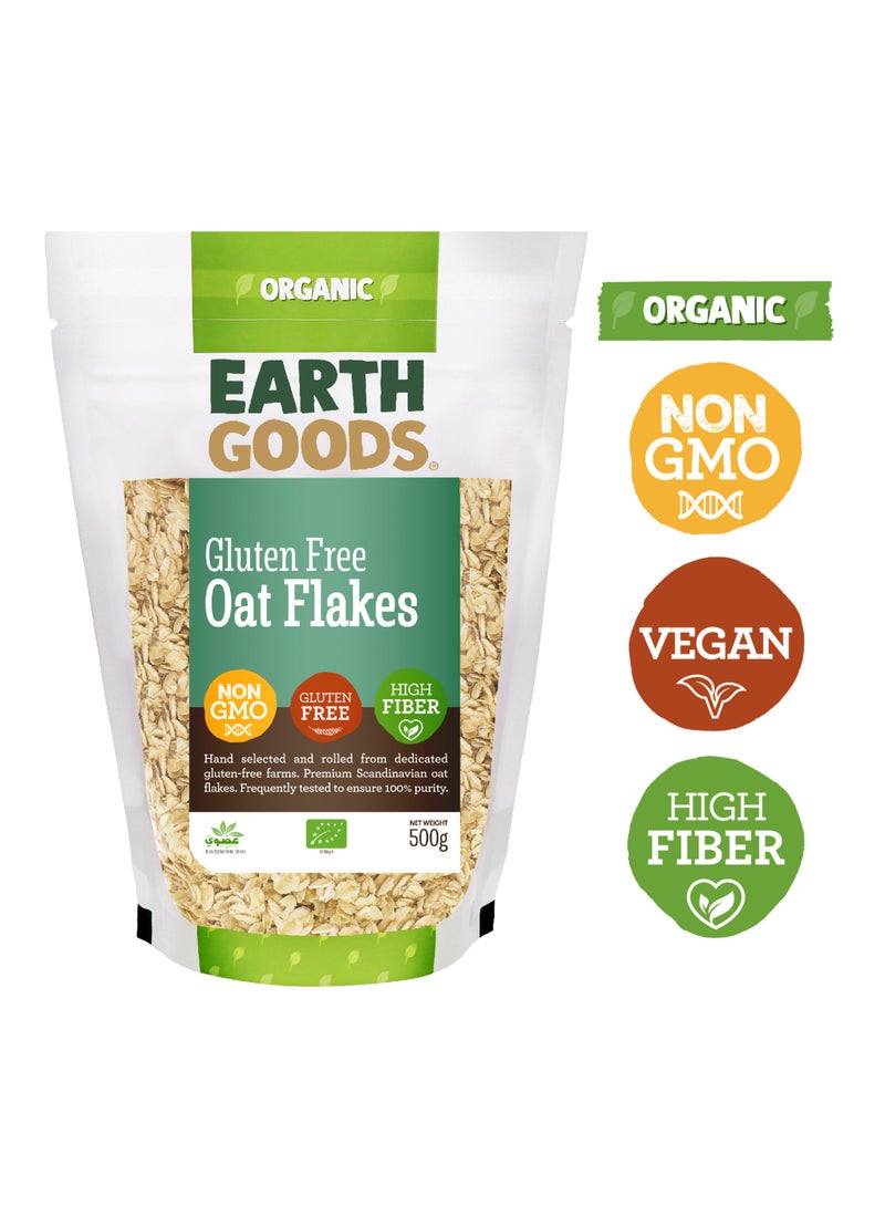 Earth Goods Oat Flakes 500grams - Image 4