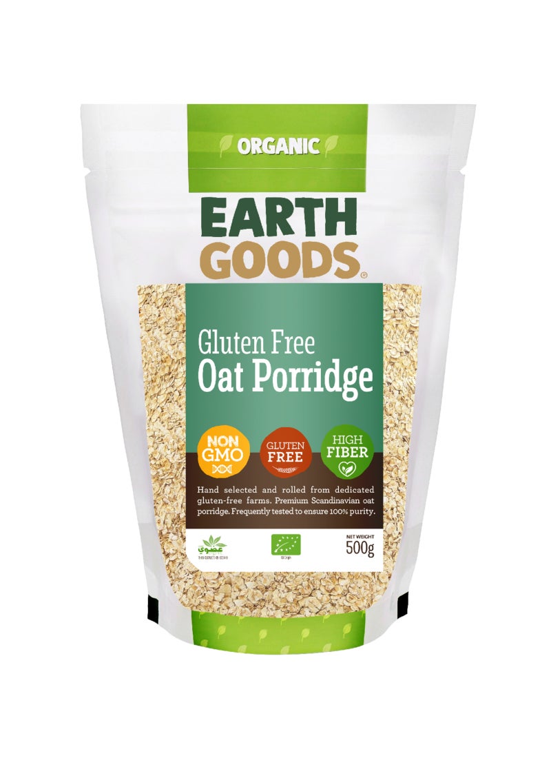 Earth Goods Organic High Fiber Gluten-Free Oat Porridge 500grams - Image 1