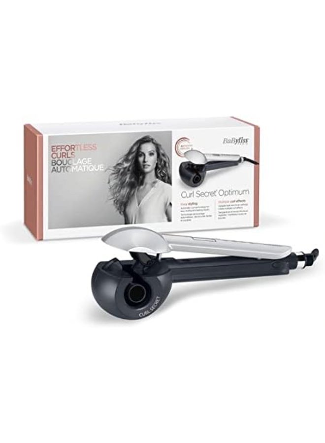 Hair Curler | Auto Curling Technology For Effortless Curls | Optimum Ionic And Ceramic Technology | Fast And Efficient Curling Performance & Salon-quality Results At Home | C1600SDE Silver