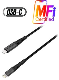 USB Type -C To Lightning Cable Black