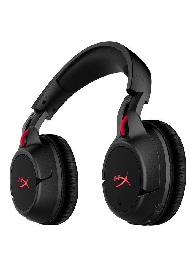 HYPERX - HyperX Cloud Flight - Wireless Gaming Headset, with Long Lasting Battery Up to 30 hours of Use, Detachable Noise Cancelling Microphone, Red LED Light, Bass, Comfortable Memory, Black - Image 1