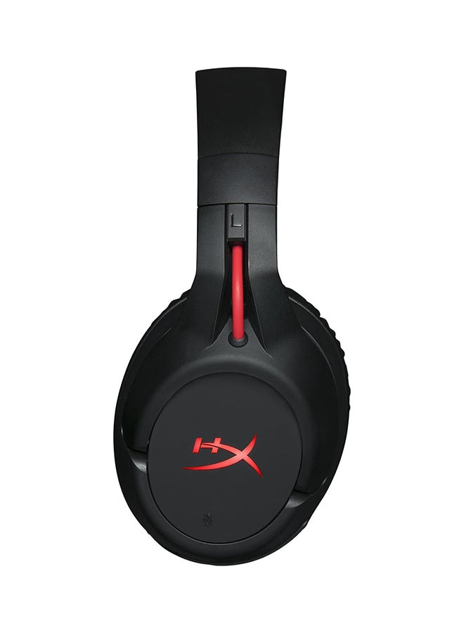 HYPERX - HyperX Cloud Flight - Wireless Gaming Headset, with Long Lasting Battery Up to 30 hours of Use, Detachable Noise Cancelling Microphone, Red LED Light, Bass, Comfortable Memory, Black - Image 1