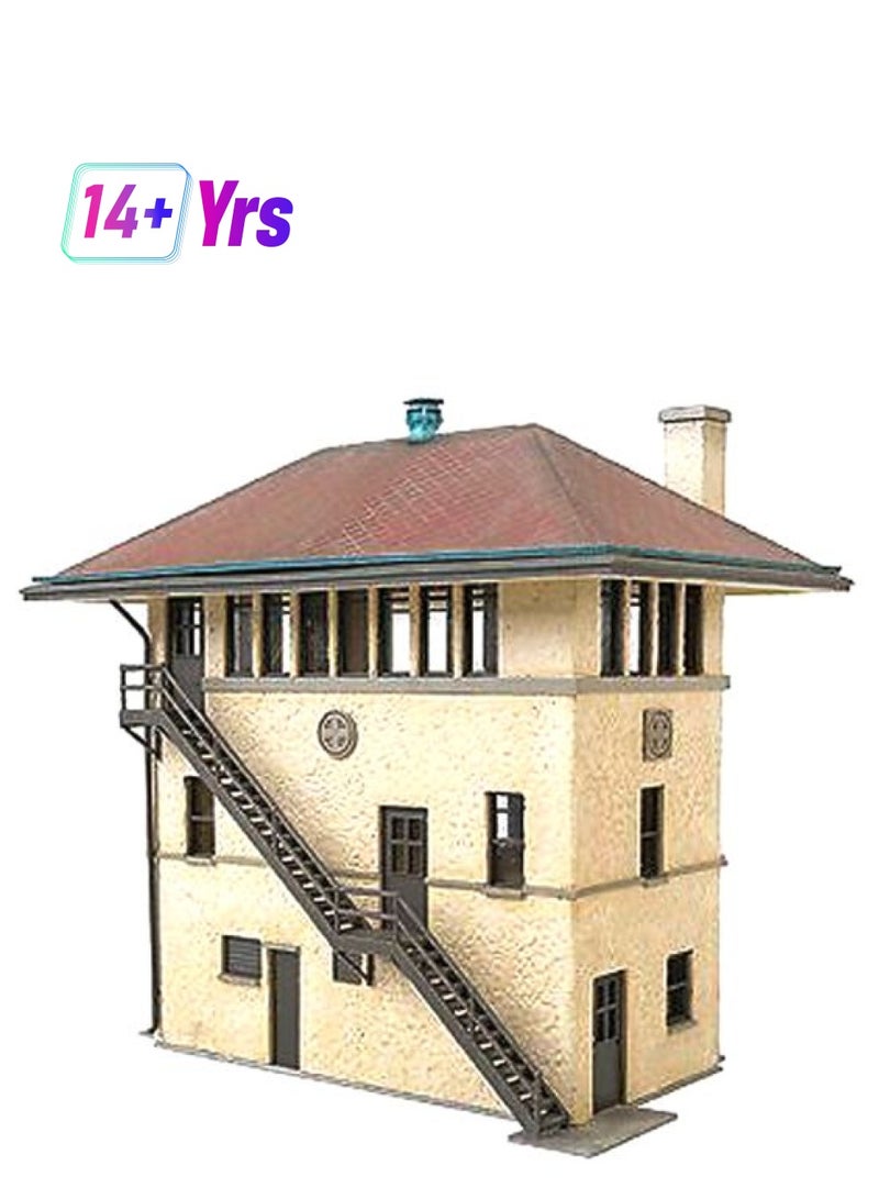 Walthers Cornerstone 933-2983 ATSF Interlocking Tower Building Set 933-2983 14+ Years - Image 1