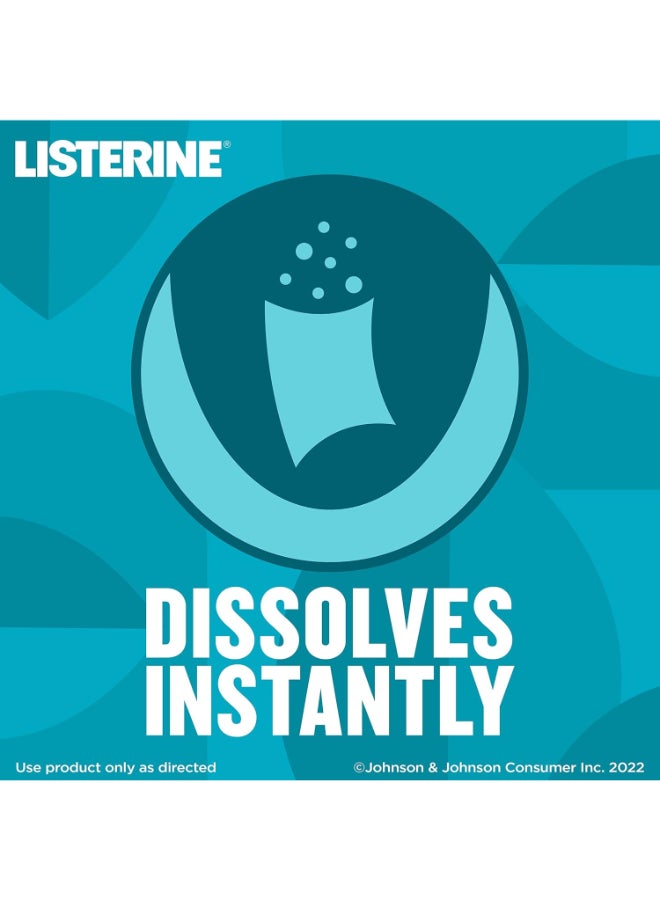 Listerine Cool Mint Pocketpaks Breath Strips, 3 Pack, 24 Strip (72 Count)  - Image 5