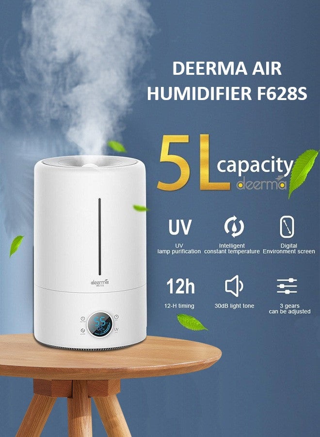 Cool Mist Purification Touch Display Smart Humidifier with Himidity Display UV Lamp Sterilization and 3 Mist Level for Home, Rooms & Office white - pnsku/N33597957A/45/_/1739776461/00cd3c1d-078f-4046-85a2-0629414db272