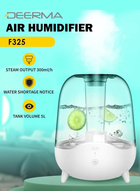 Ultarsonic Aroma Diffuser Air Humidifier Essential Cool Mist Maker Purifying Dust Filter  with Removable Tank for Easy Filling and Cleaning White/Clear