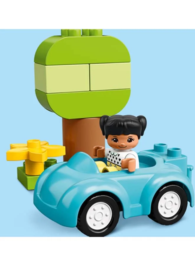 LEGO Duplo Classic Brick Box Toddlers’ First Lego Set With Storage Box, Includes Colorful Shapes, Easy Building Ideas And Number Bricks, Endless Creativity For Toddlers 18 Months And Up (65 Pieces) 10913