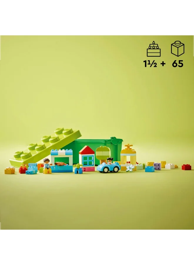 ليغو DUPLO Brick Box Educational Toy for Toddlers 10913 (Age 1½+, 65 Pieces)