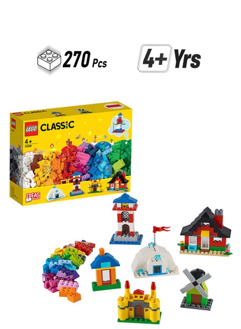11008 Classic Bricks And Houses 270 4+ Years