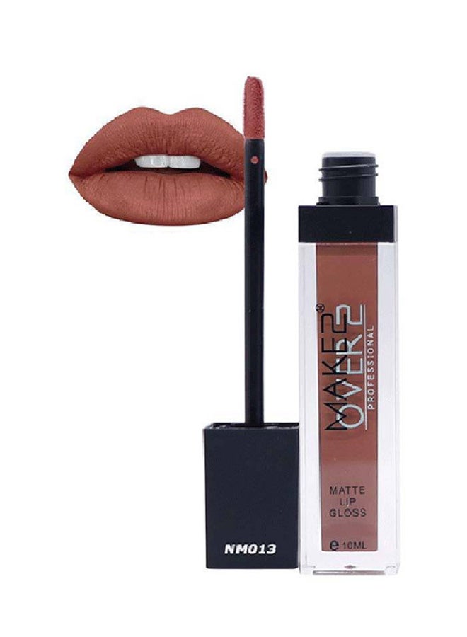 MAKE OVER 22 Matte Lip Gloss - NM013 Pink