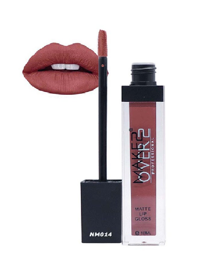 MAKE OVER 22 - Matte Lip Gloss - NM014 Purple - Image 1