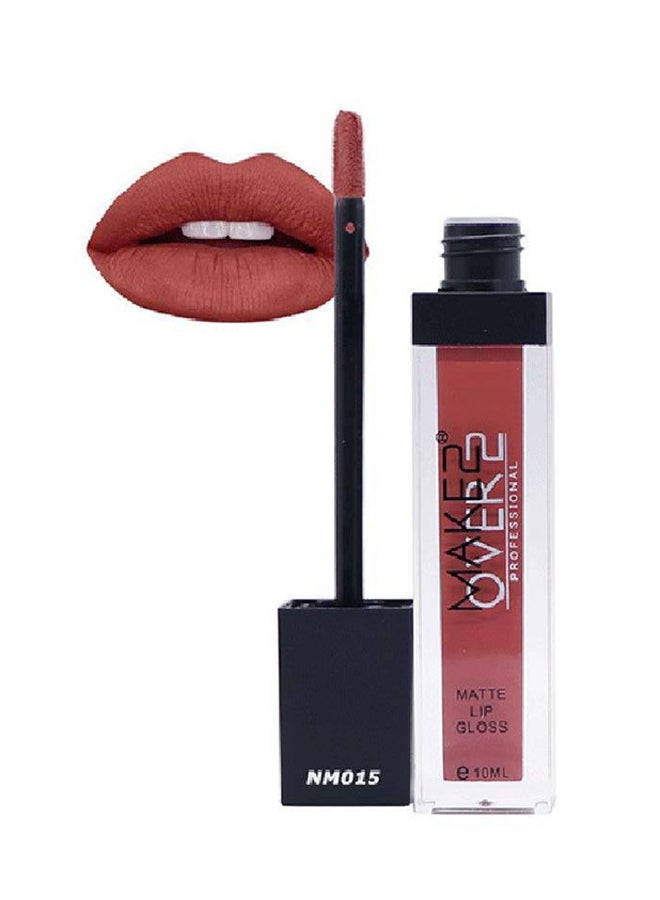 MAKE OVER 22 Matte Lip Gloss - NM015 Purple