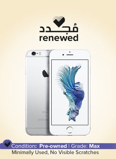 Renewed - iPhone 6S 128GB Silver 4G With Facetime