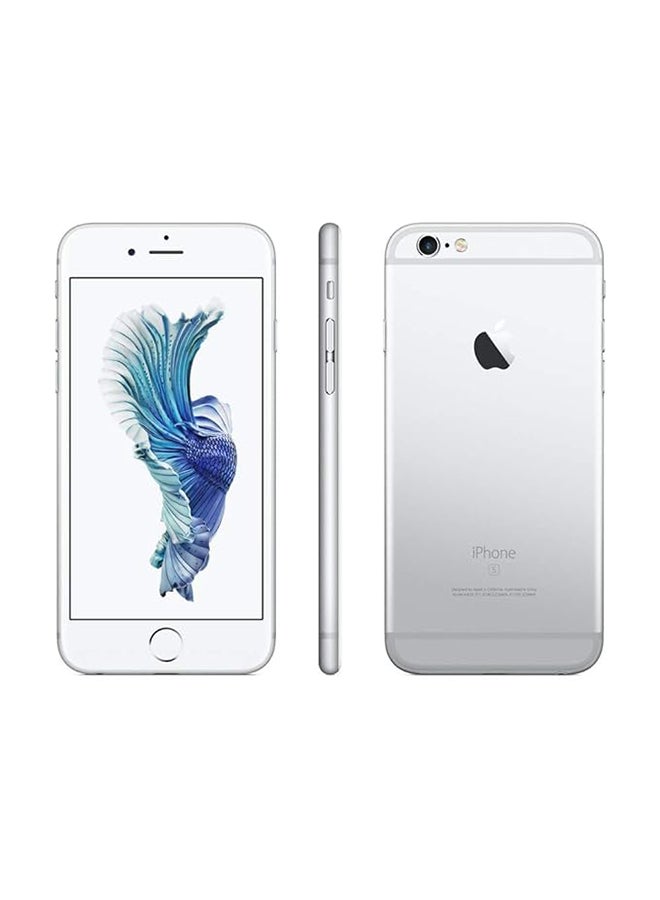 Apple - Renewed - iPhone 6S 128GB Silver 4G With Facetime - Image 1
