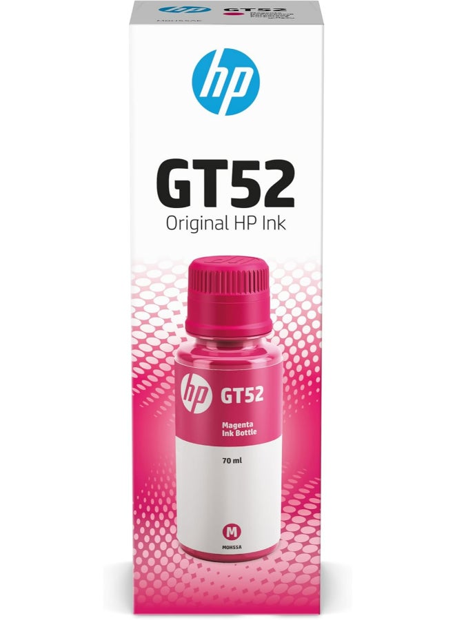 إتش بي زجاجة حبر أصلية طراز GT52 أرجواني  - Image 1