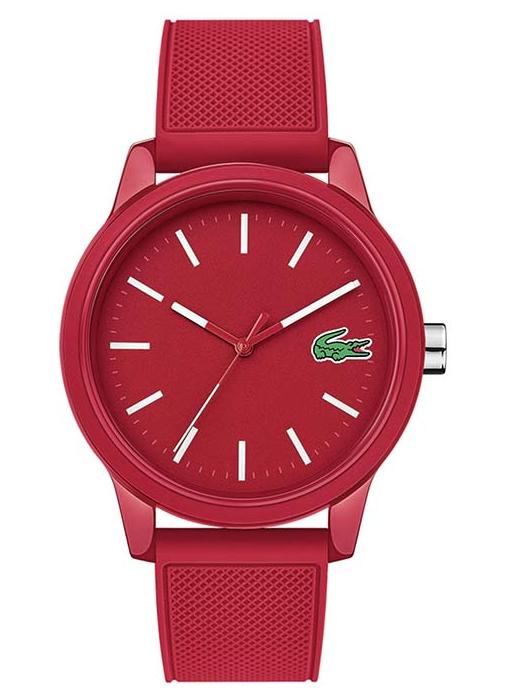 LACOSTE Men's Rubber Analog Quartz Wrist Watch 2010988 - Image 1
