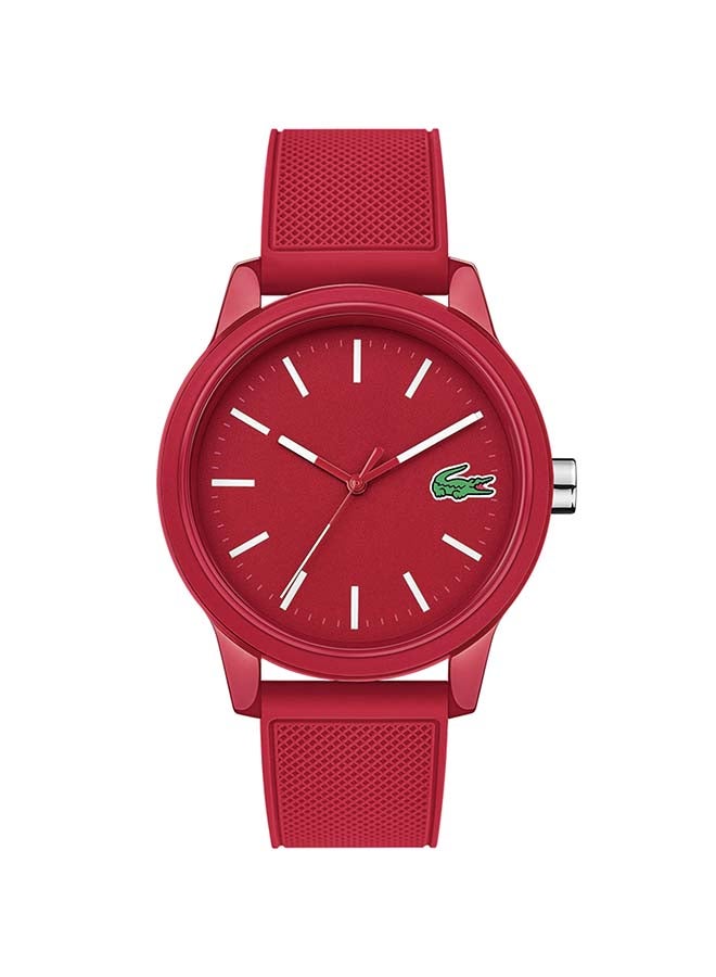 LACOSTE Men's Rubber Analog Quartz Wrist Watch 2010988 - Image 1