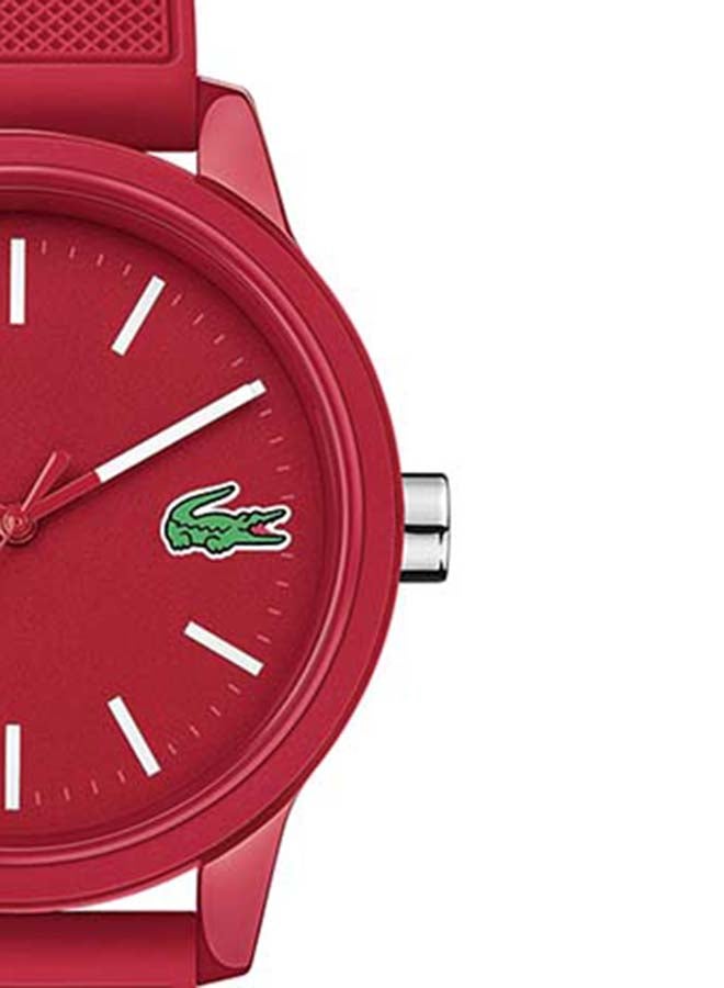 LACOSTE Men's Rubber Analog Quartz Wrist Watch 2010988 - Image 4