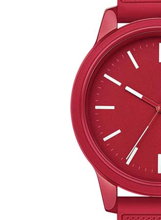 LACOSTE Men's Rubber Analog Quartz Wrist Watch 2010988 - Image 5