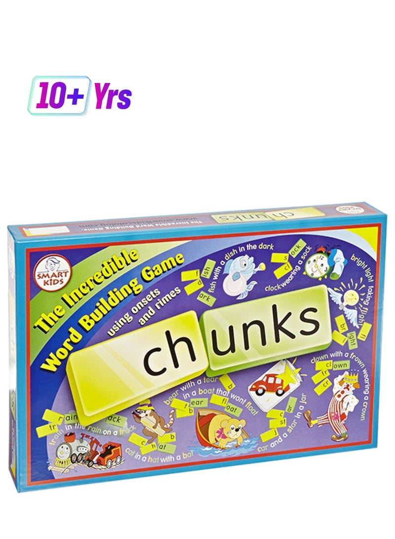195-15 Chunks The Incredible Word Building Game 10+ Years