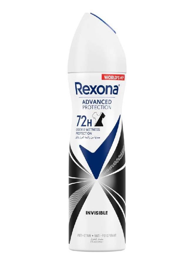Rexona - Women Antiperspirant Deodorant Spray Invisible 150ml - Image 1