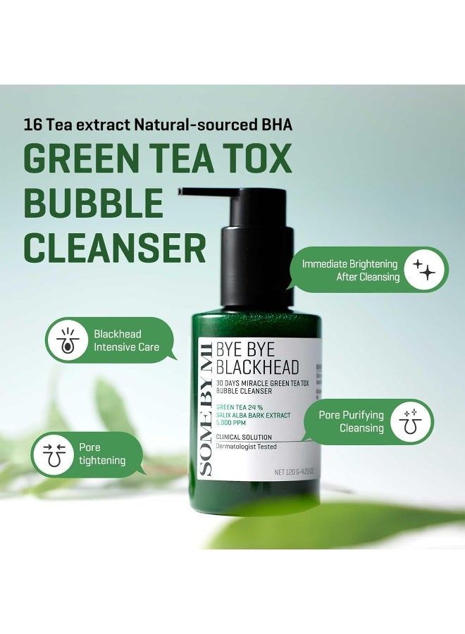 Some by Mi - Bye Bye Blackhead Bubble Cleanser Clear 120grams - Image 1