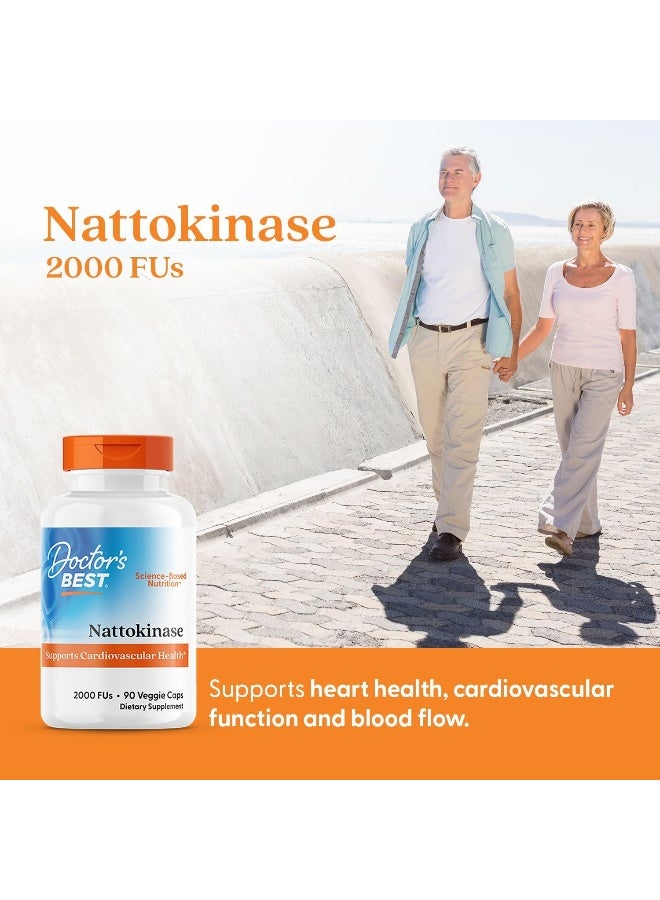 Doctor's BEST - Nattokinase 90 Veggie Caps Packaging May Vary - Image 1