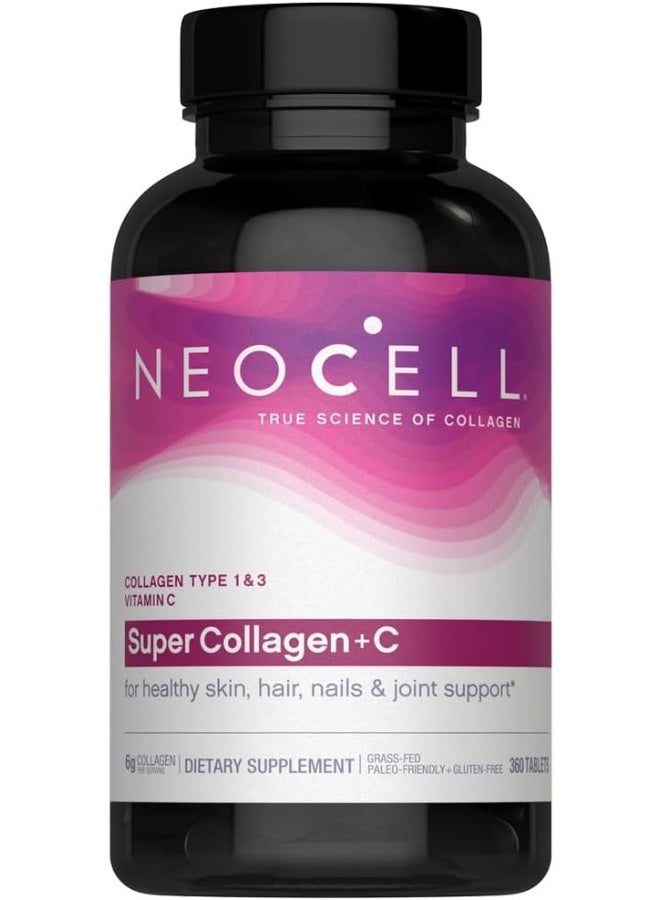 NEOCELL Super Collagen + Vitamin C + Biotin 360 Tablets Packaging May Vary  - Image 2